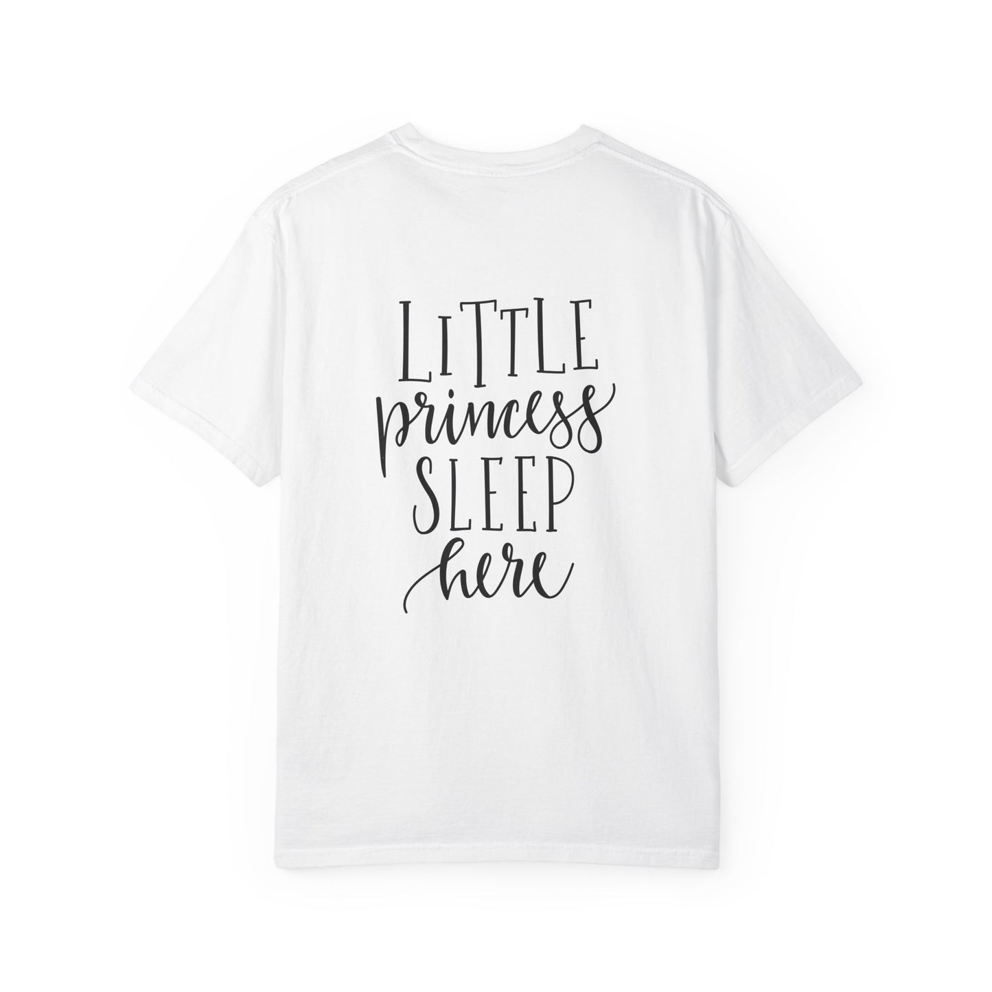 Little Princess Sleep Here Girls Tee