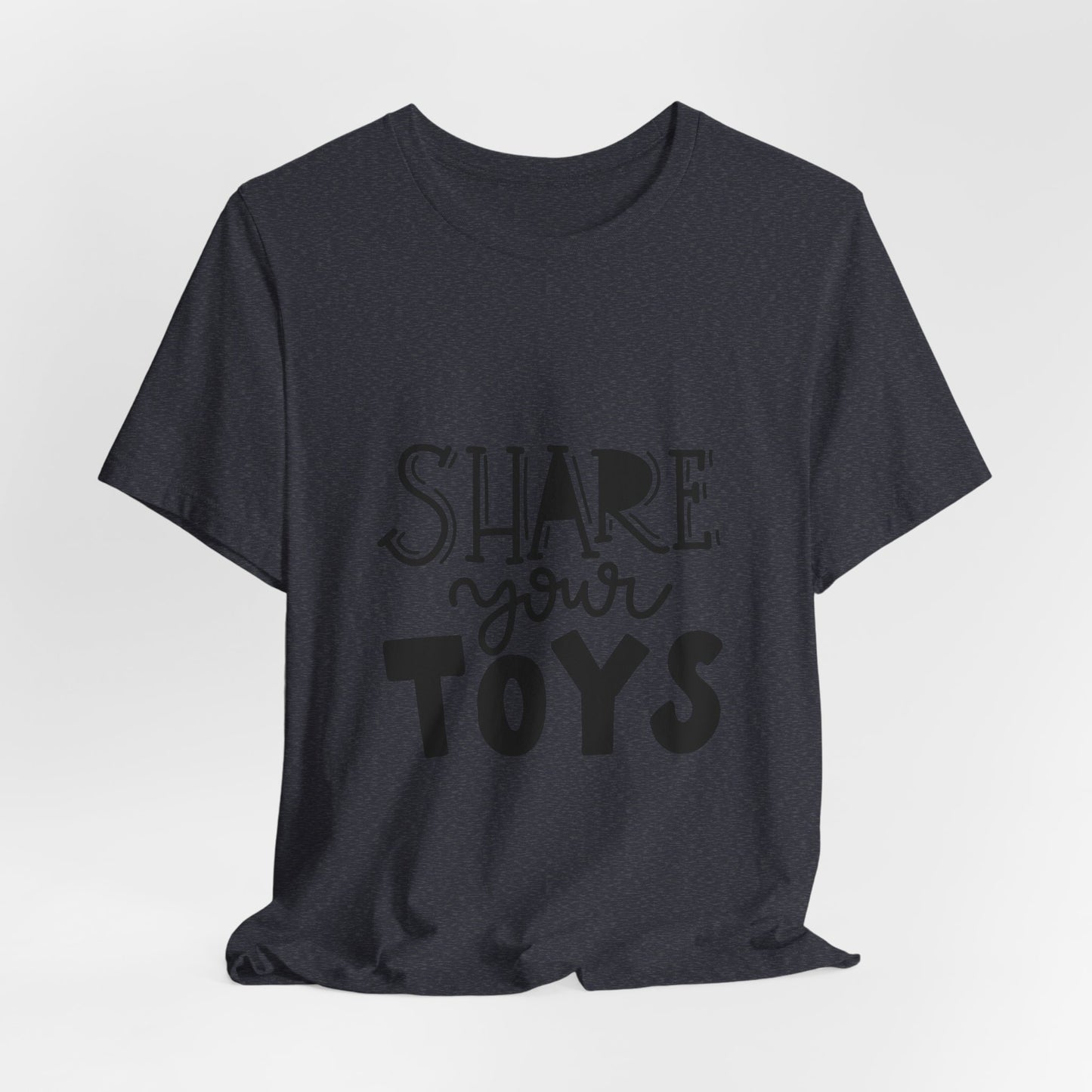 Share Your Toys T-Shirt Kids Lettering Tee