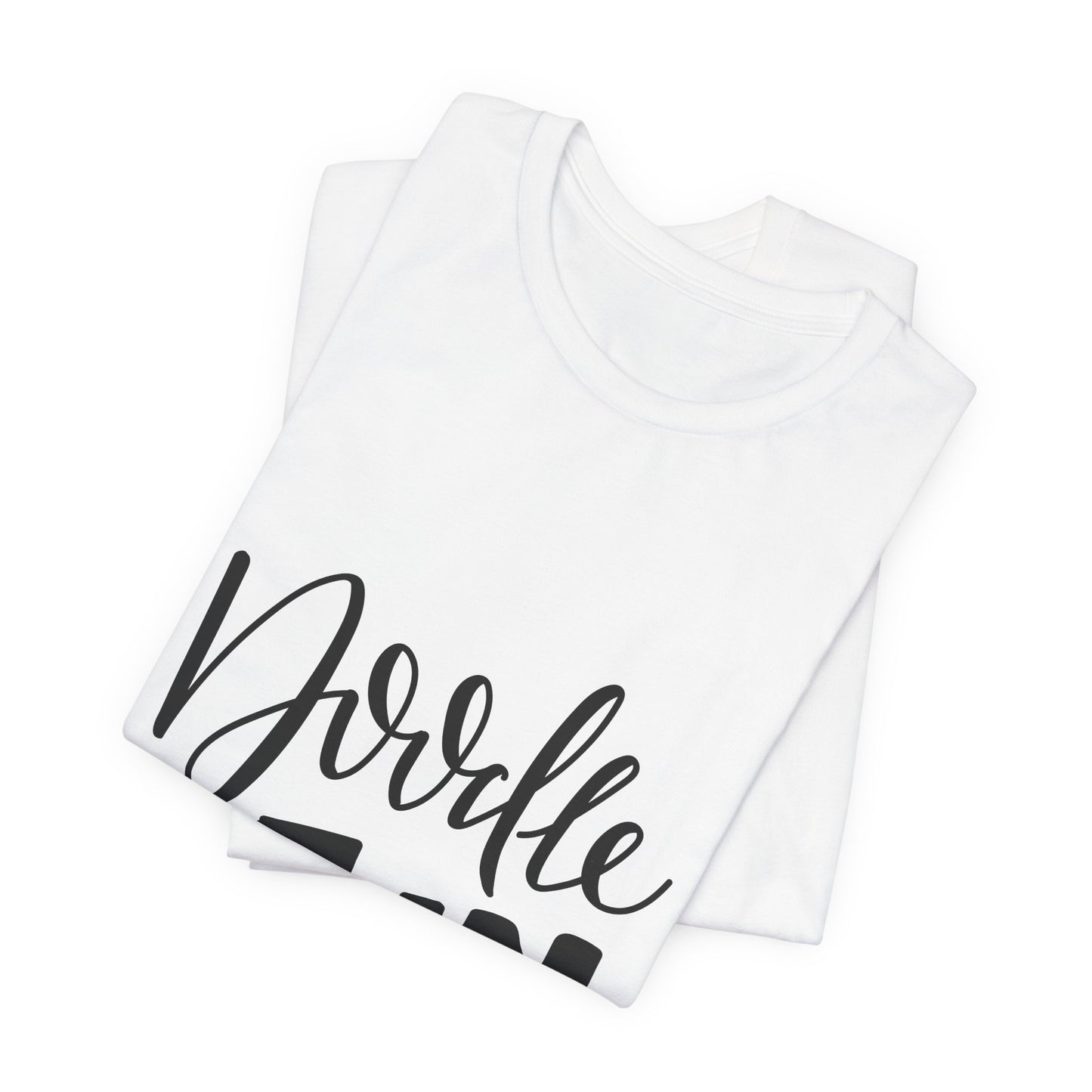 Doodle Fun T-Shirt Hand Lettered Artist Tee