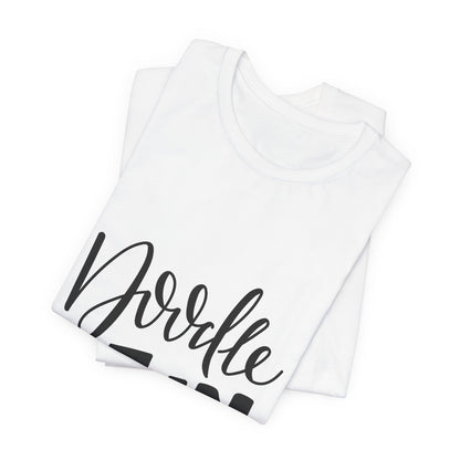 Doodle Fun T-Shirt Hand Lettered Artist Tee