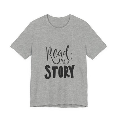 Read Me a Story Kids T-Shirt Cute Book Tee