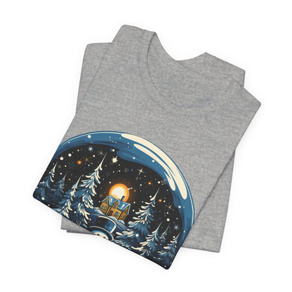 Snowman Snow Globe Christmas T-Shirt