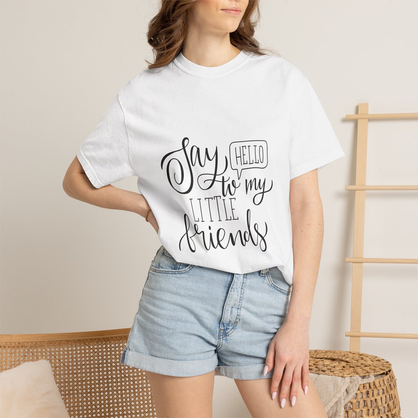Say Hello to My Little Friends Teacher T-Shirt