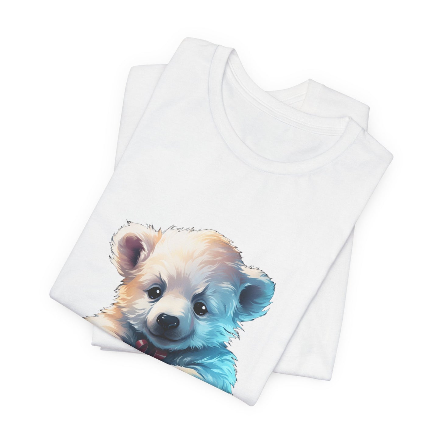 Cute Polar Bear Christmas T-Shirt Gift Tee