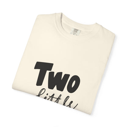 Two Little Birds Garment-Dyed 2nd Birthday Tee