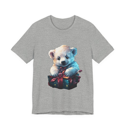 Cute Polar Bear Christmas T-Shirt Gift Tee