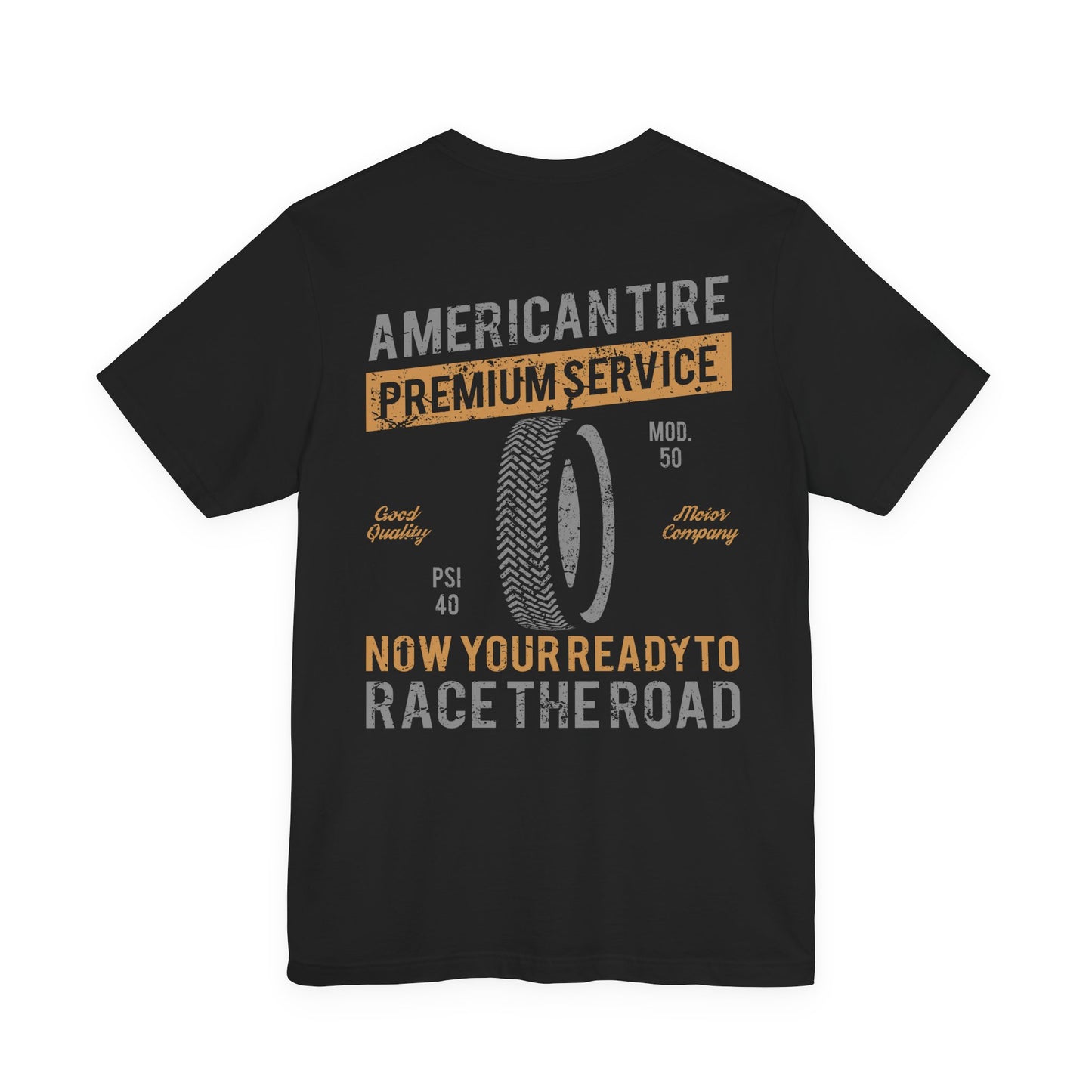 Retro American Tire T-Shirt Race the Road