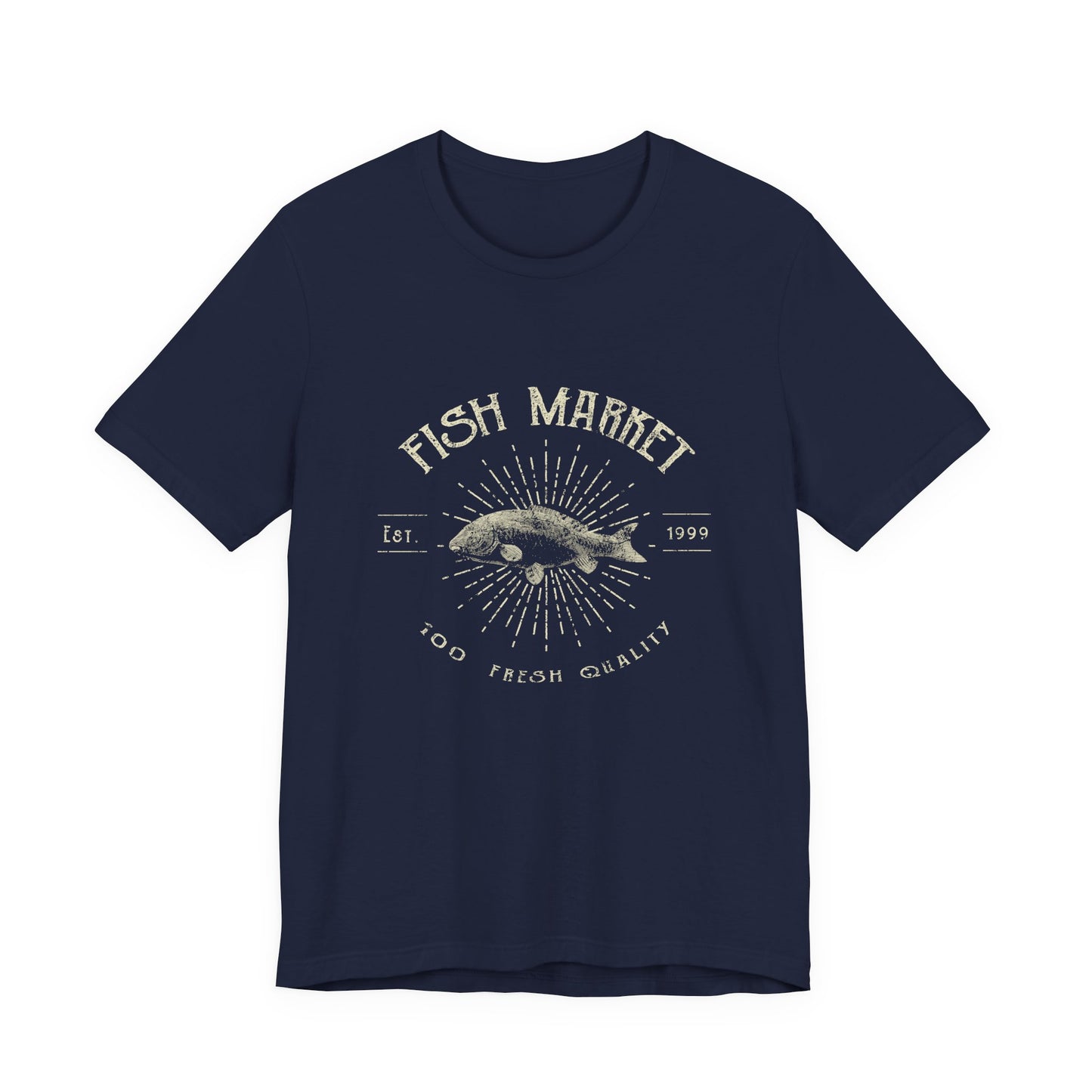 Fish Market Vintage Tee Est. 1999 Fishing Shirt