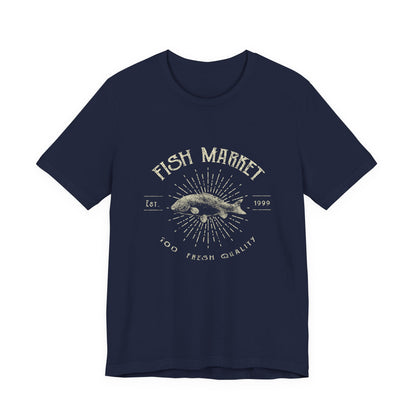 Fish Market Vintage Tee Est. 1999 Fishing Shirt