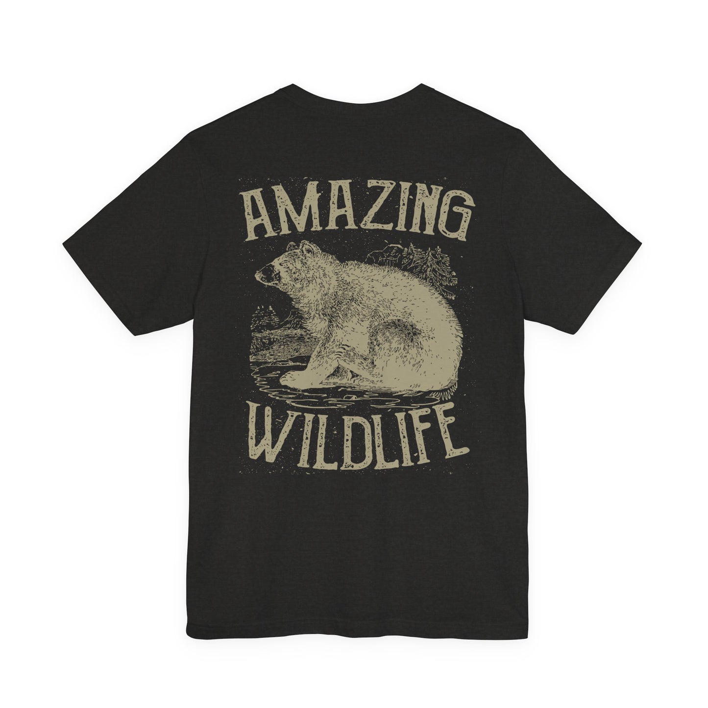 Amazing Wildlife Bear T-Shirt Vintage Outdoors