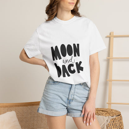 Moon and Back Heavyweight Tee Love Quote