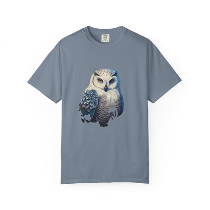 Snowy Owl Christmas Garment-Dyed Tee Winter
