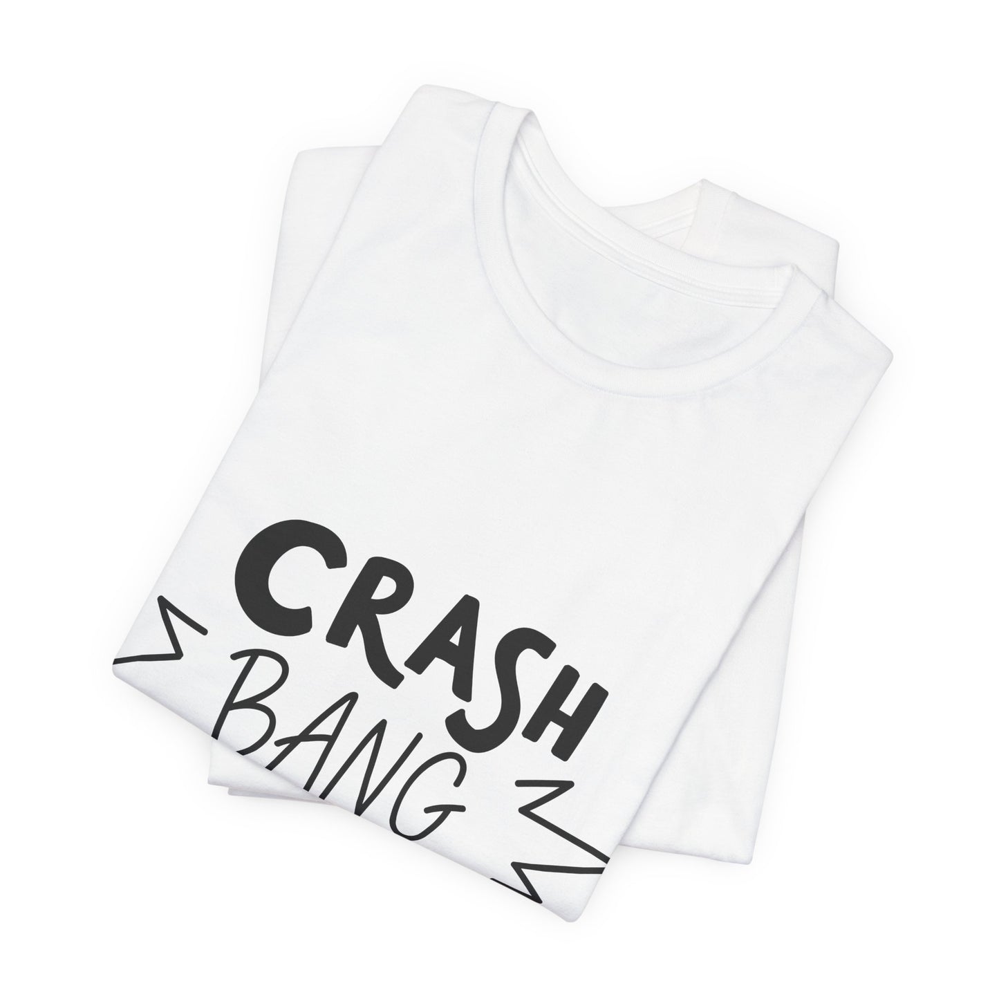 Crash Bang Wallop T-Shirt Comic Typography