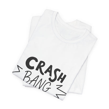 Crash Bang Wallop T-Shirt Comic Typography