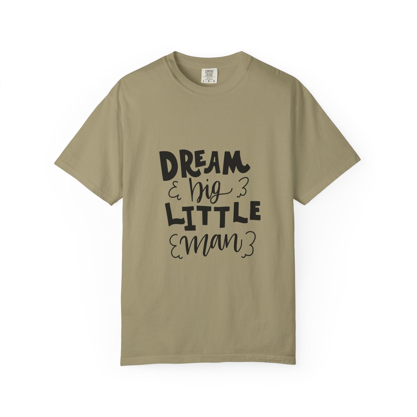 Dream Big Little Man Toddler Boy Tee