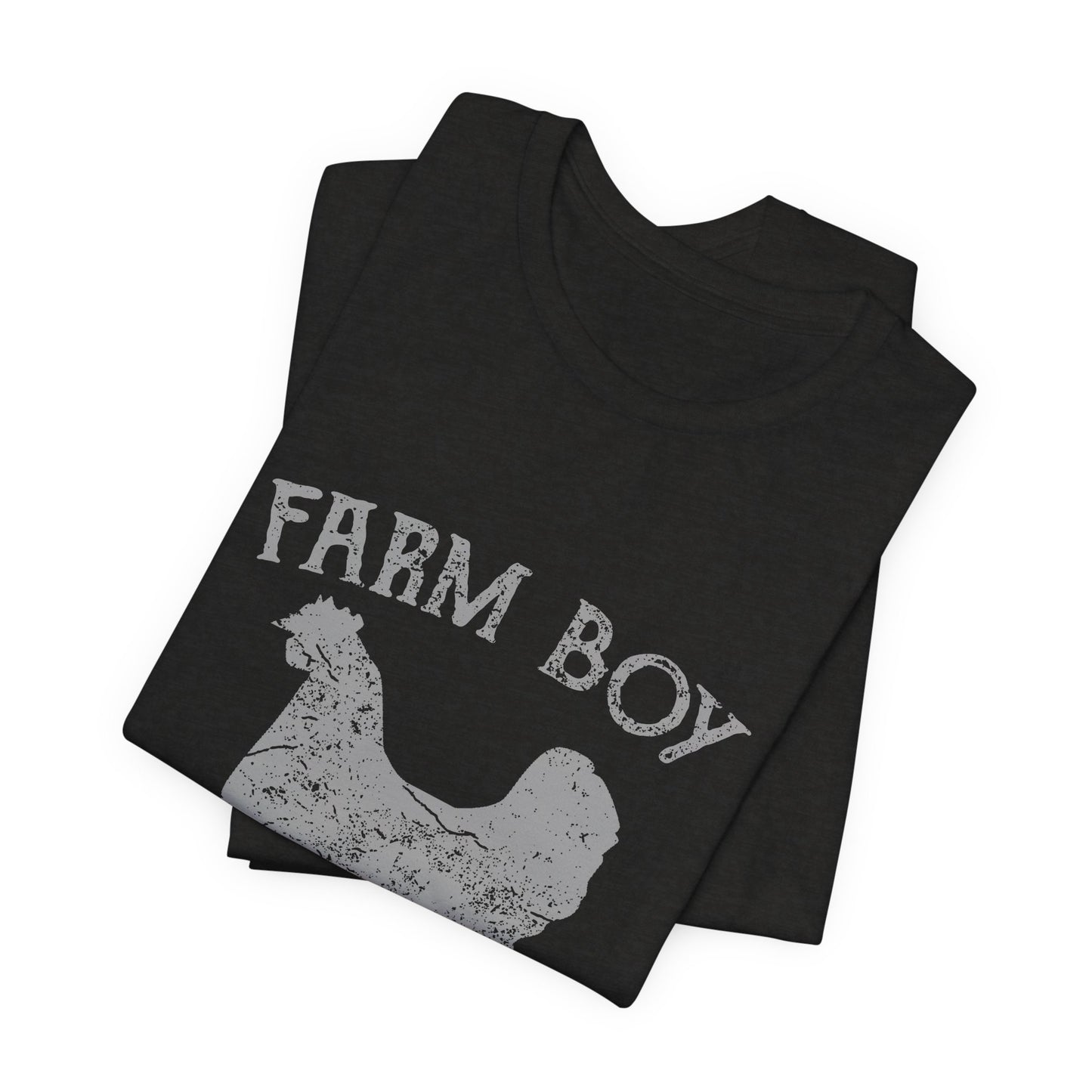 Farm Boy T-Shirt Fresh Organic Rooster Tee