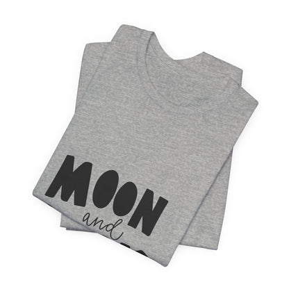 Moon and Back T-Shirt Love Quote Family Tee