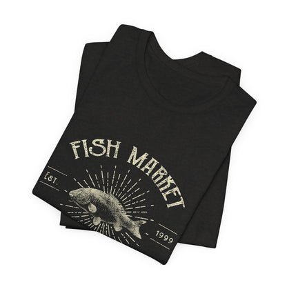 Fish Market Vintage Tee Est. 1999 Fishing Shirt