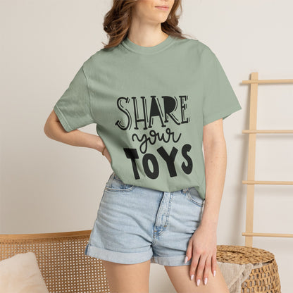 Share Your Toys Kids Garment-Dyed Tee