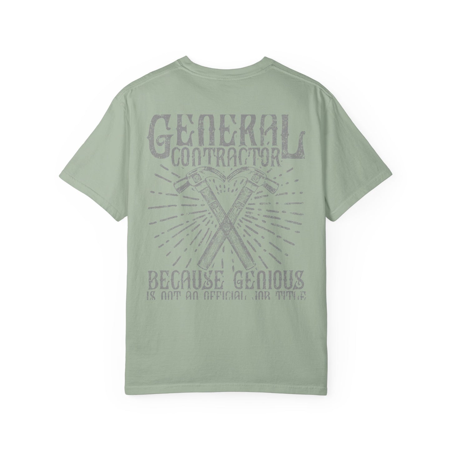 General Contractor Funny Heavyweight Tee Gift