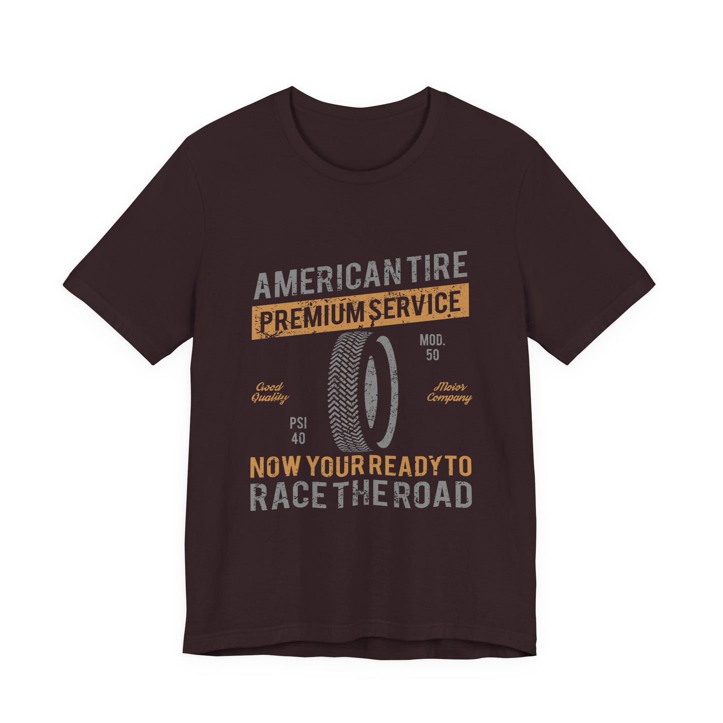 Retro American Tire T-Shirt Race the Road