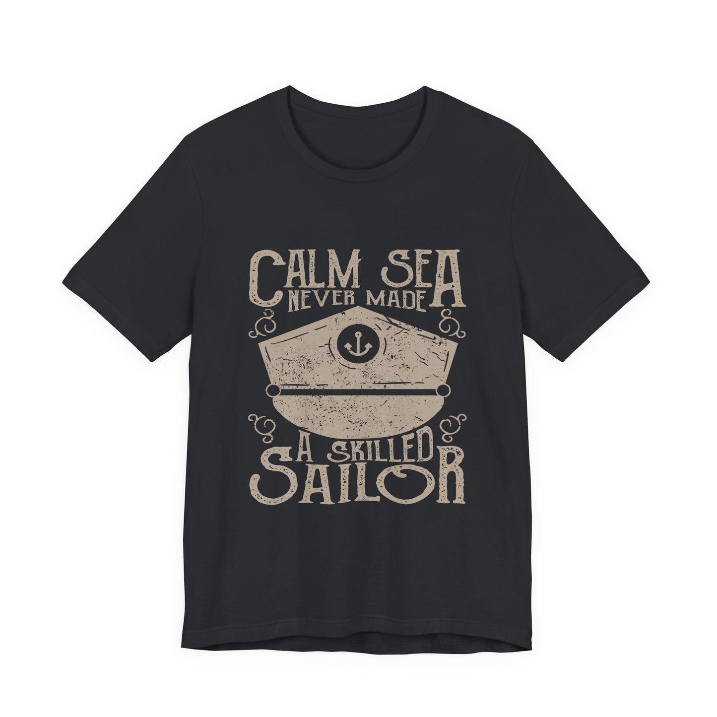 Calm Sea Skilled Sailor T-Shirt Nautical Tee
