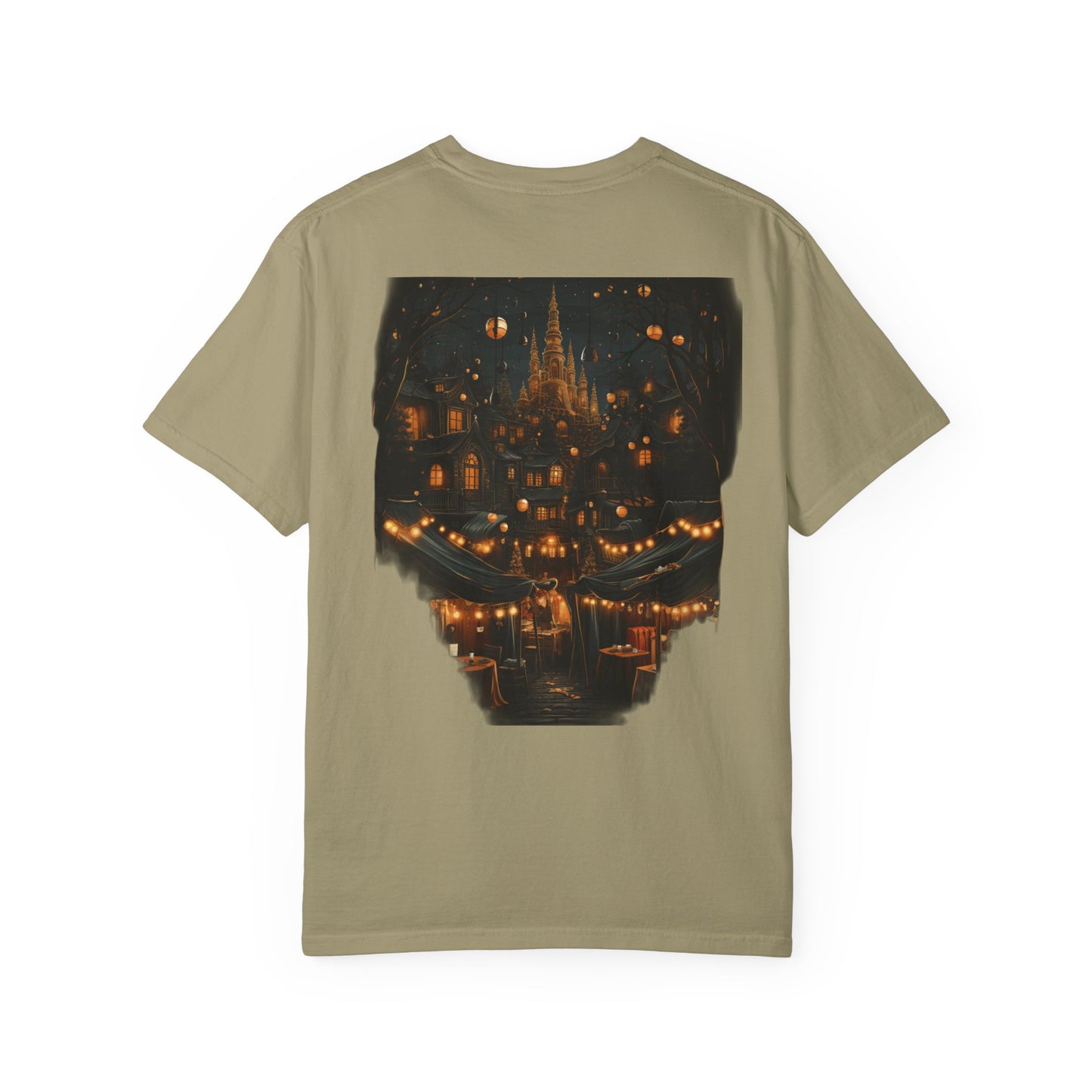 Magical Christmas Village Garment-Dyed Tee