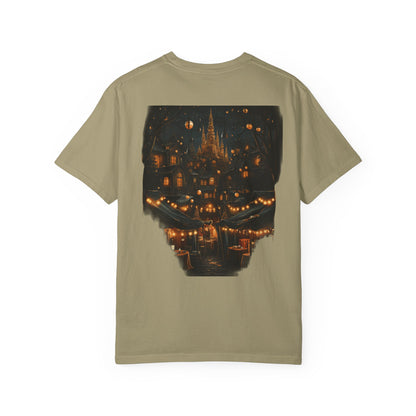 Magical Christmas Village Garment-Dyed Tee