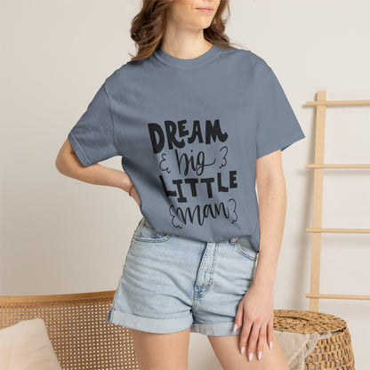 Dream Big Little Man Toddler Boy Tee