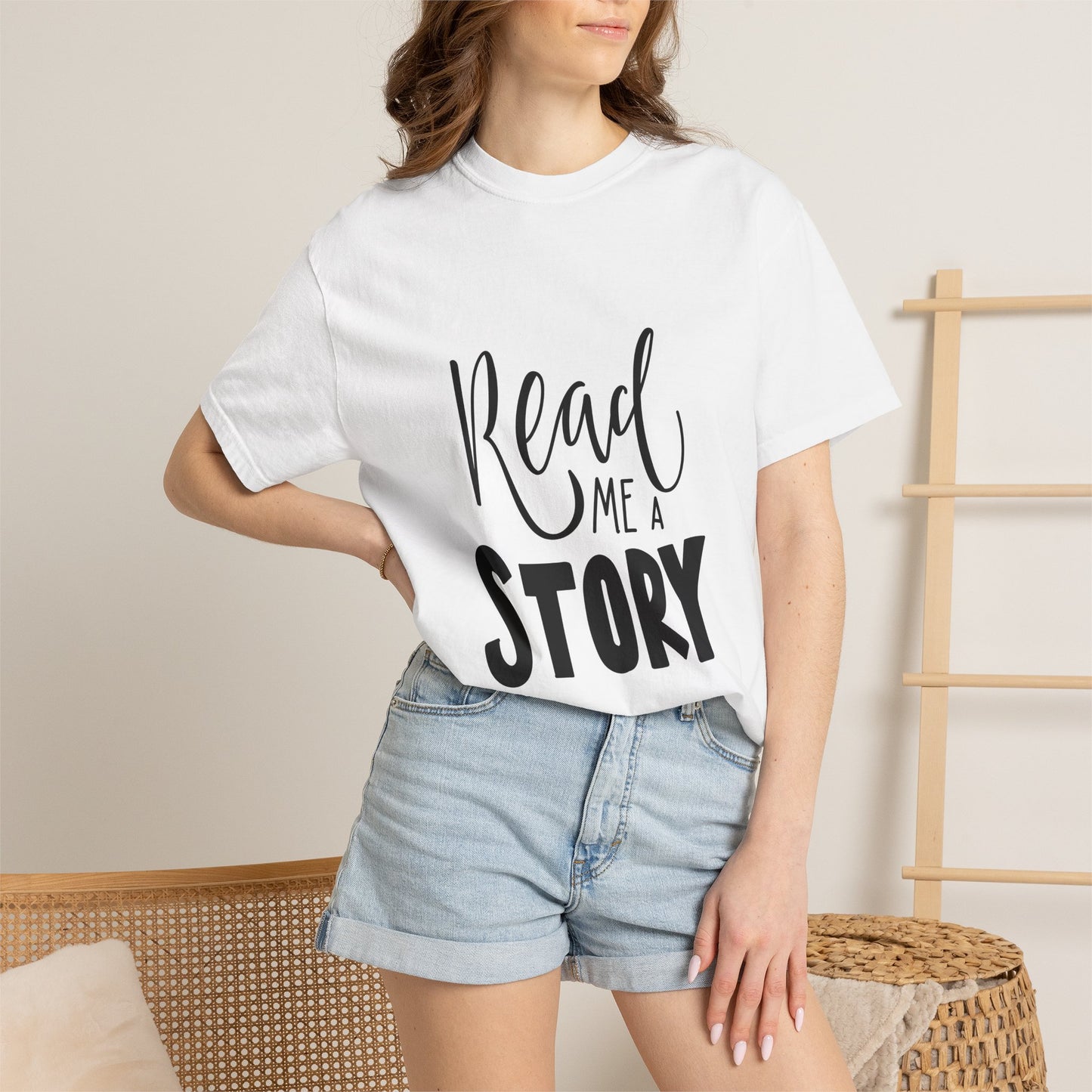 Read Me a Story Kids Garment-Dyed Tee