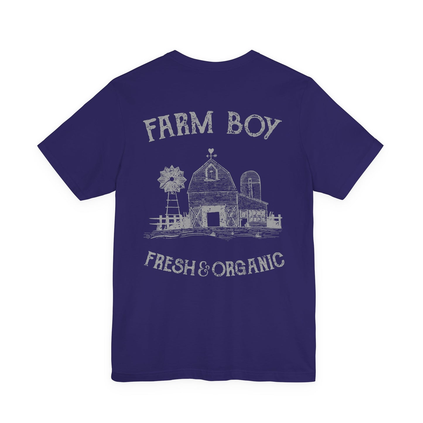 Farm Boy T-Shirt Fresh & Organic Barn Tee
