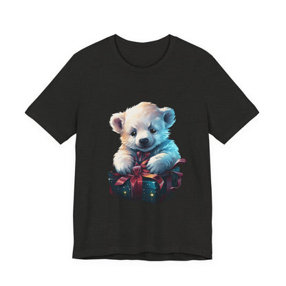 Cute Polar Bear Christmas T-Shirt Gift Tee