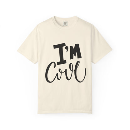I'm Cool Kids Garment-Dyed Heavyweight Tee