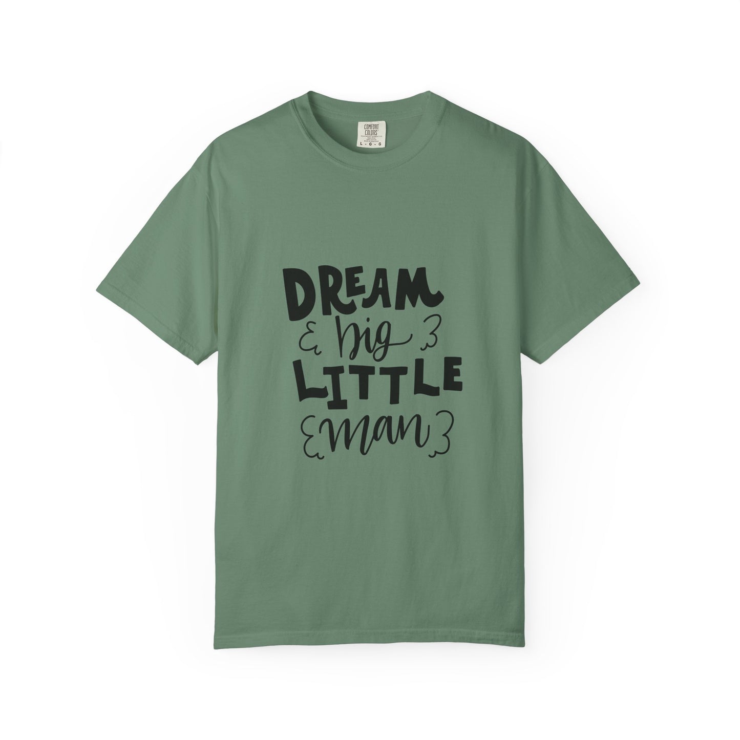 Dream Big Little Man Toddler Boy Tee