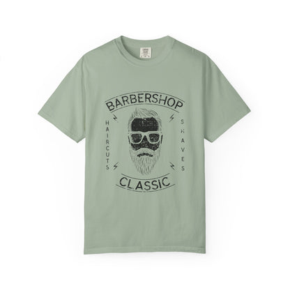 Barbershop Classic Tee | Retro Bearded Barber