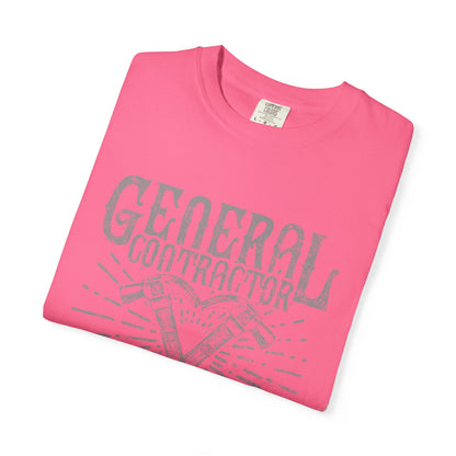 General Contractor Funny Heavyweight Tee Gift