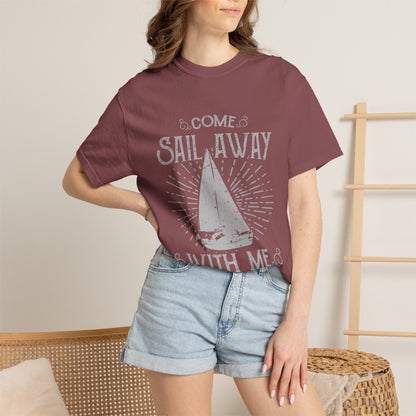 Come Sail Away Heavyweight Garment-Dyed Tee