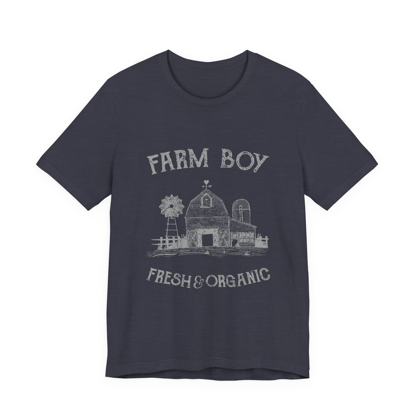 Farm Boy T-Shirt Fresh & Organic Barn Tee