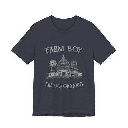 Farm Boy T-Shirt Fresh & Organic Barn Tee