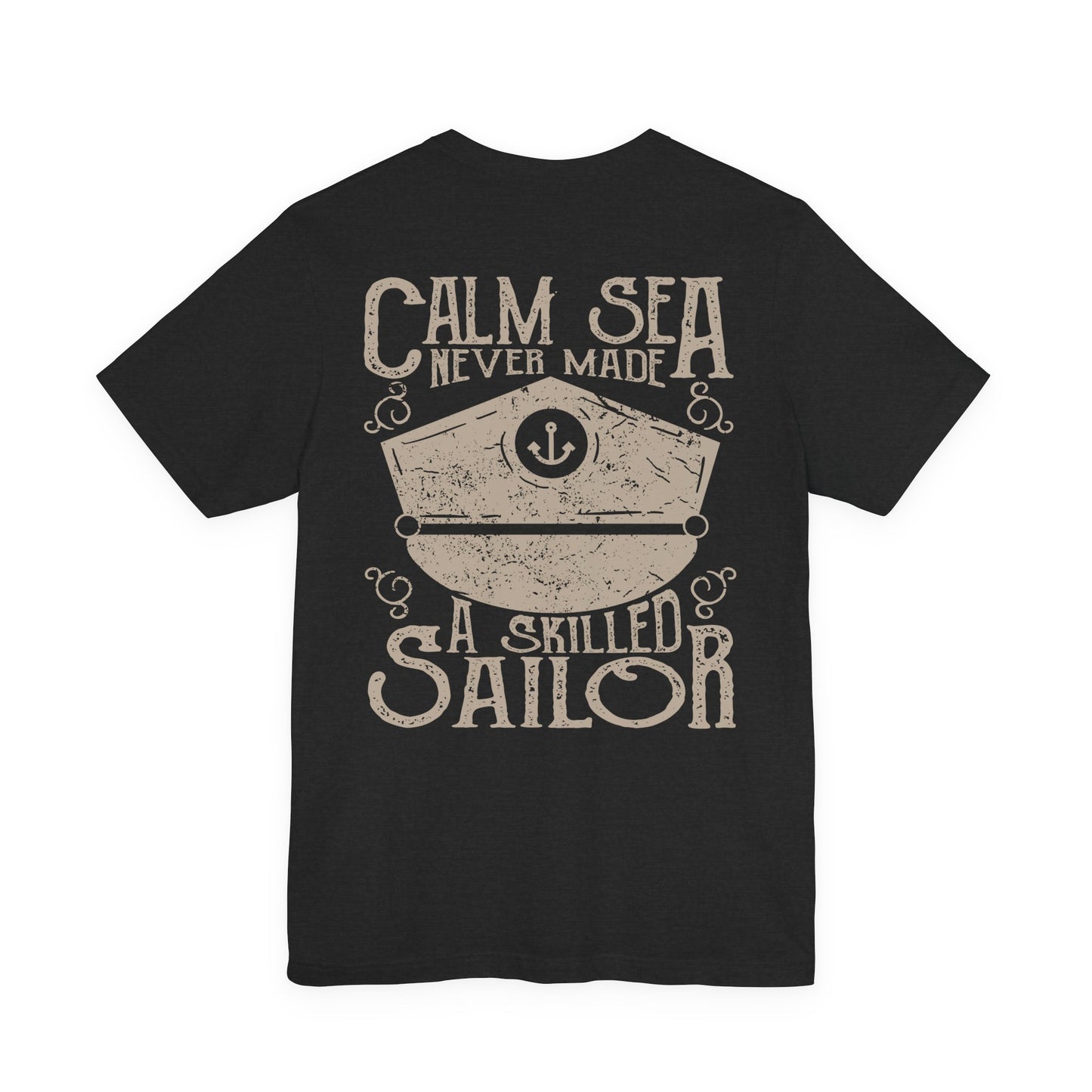Calm Sea Skilled Sailor T-Shirt Nautical Tee