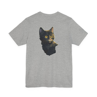 Christmas Cat in Tree T-Shirt Funny Holiday Tee