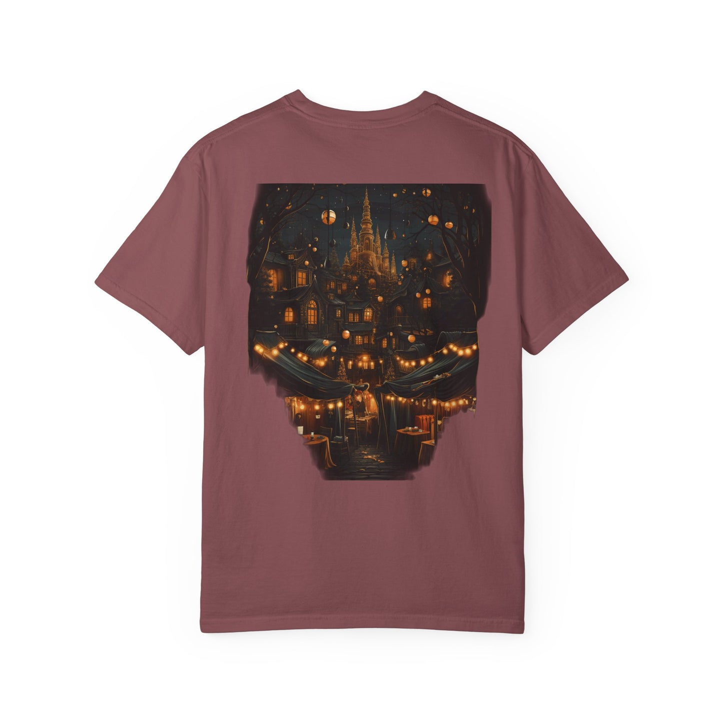 Magical Christmas Village Garment-Dyed Tee