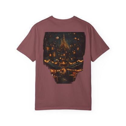 Magical Christmas Village Garment-Dyed Tee
