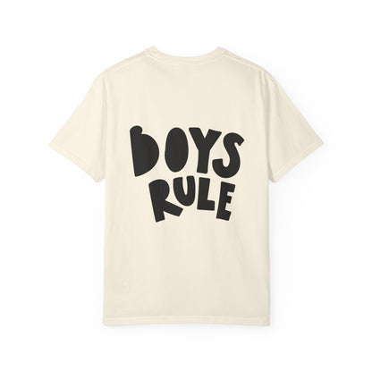 Boys Rule Kids Garment-Dyed Heavyweight Tee