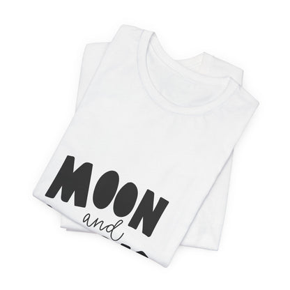 Moon and Back T-Shirt Love Quote Family Tee