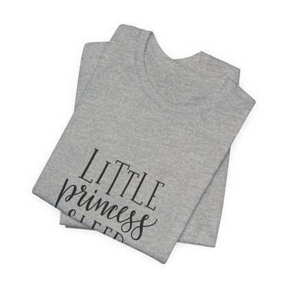 Little Princess Sleep Here Girls T-Shirt
