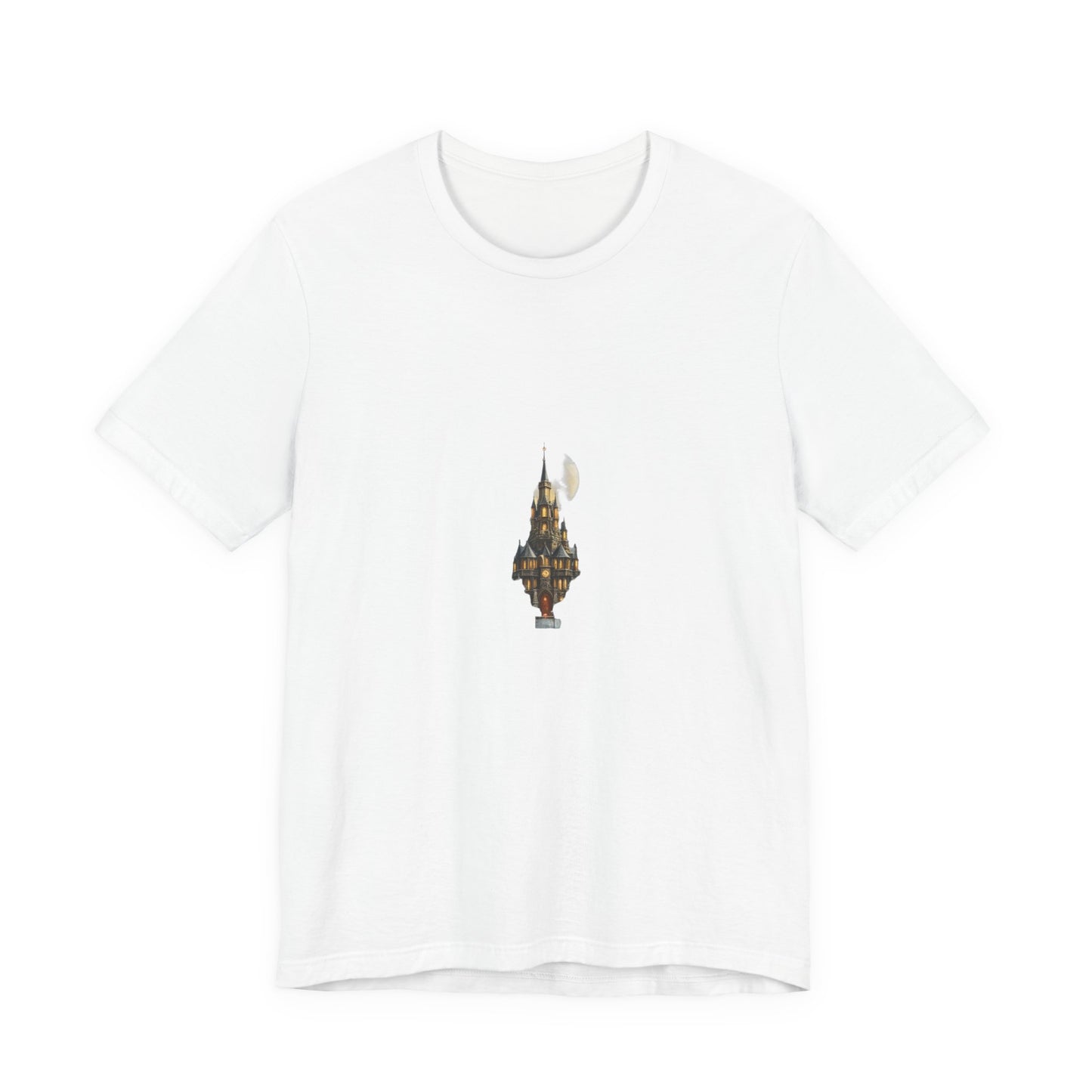 Fantasy Castle Book Christmas T-Shirt