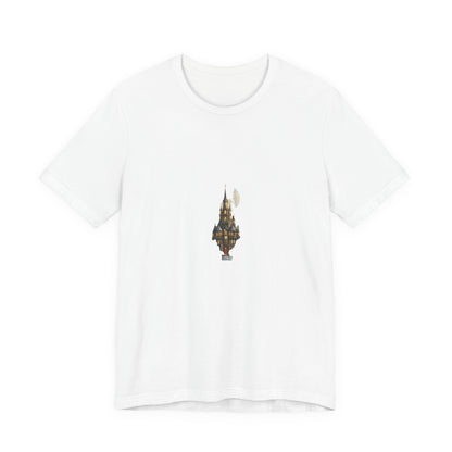 Fantasy Castle Book Christmas T-Shirt