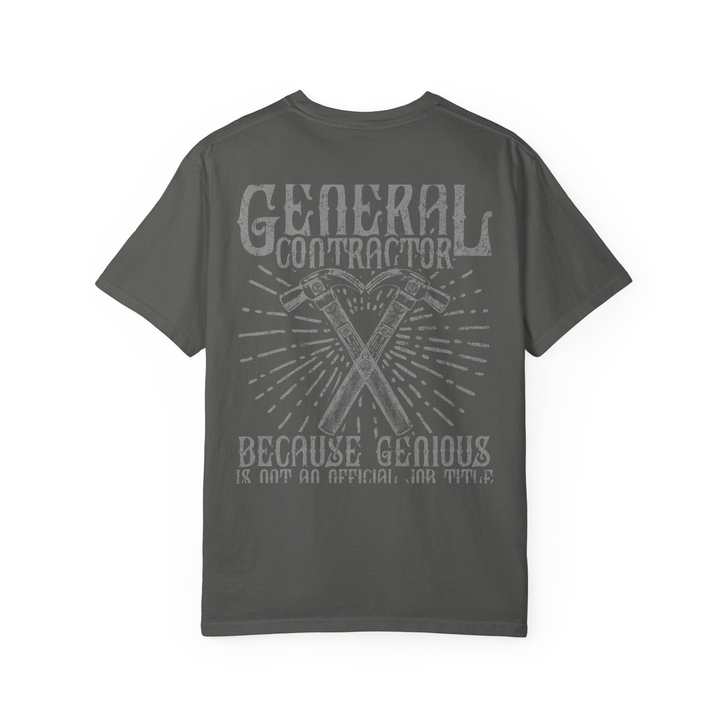 General Contractor Funny Heavyweight Tee Gift