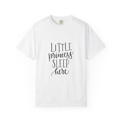 Little Princess Sleep Here Girls Tee